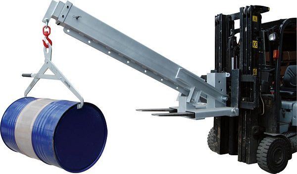 Jib Boom Attachment Lifting Oil Drum