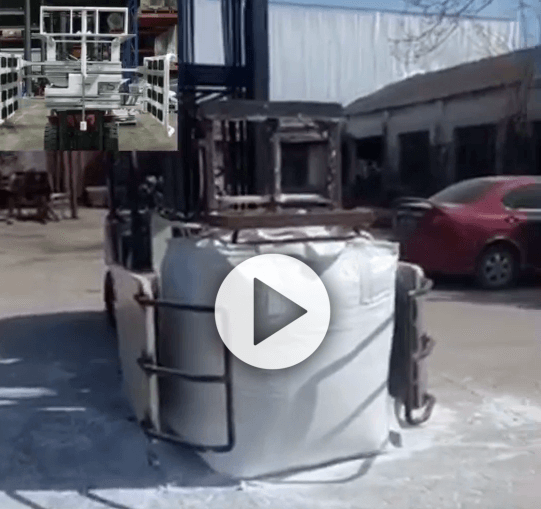 Forklift Empty Bulk Bag Clamps