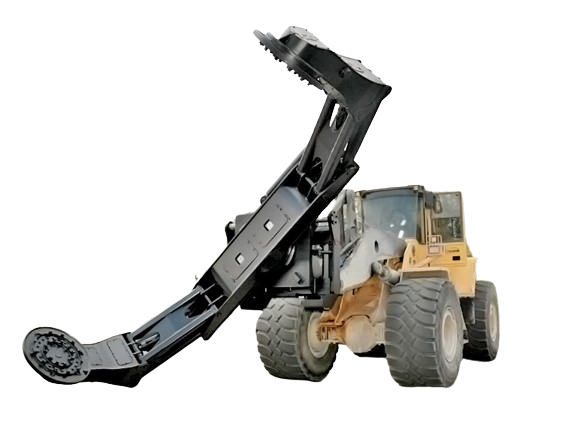 Tire Manipulators With Wheel Loader